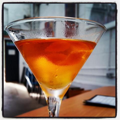 Picture of Saffron and Bitter Orange Martini