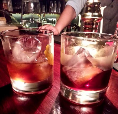 Ramazzotti version on the left; Averna on the right.