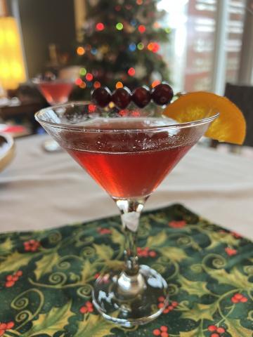 Picture of Christmas in a Glass