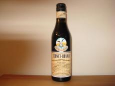 A half bottle of Fernet Branca