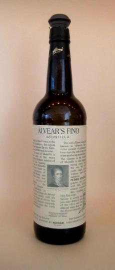 Alvear's Fino Sherry