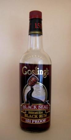 Gosling's 151 Proof Black Seal Rum