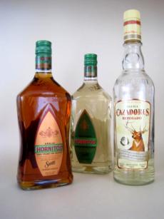 Various Tequilas